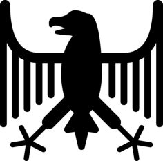 Coat Of Arms Of Germany Contour Svg Vector, Free Vectors File
